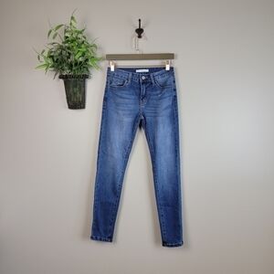 KanCan Super Skinny Medium Wash Mid Rise Stretch Jegging Jeans KC11214M 5 26